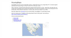 Desktop Screenshot of housingmaps.com